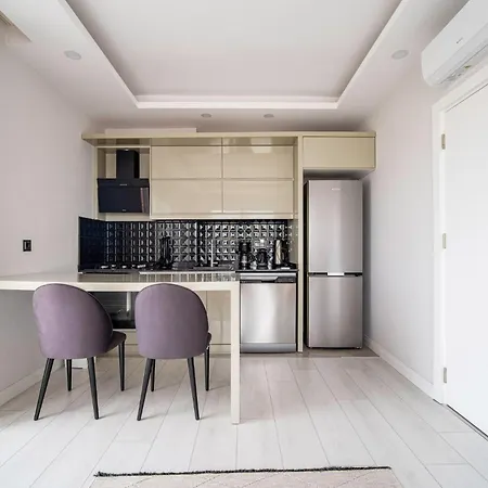 New Modern W Shared Pool In Aksu Antalya